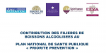 Contribution des filières de boissons alcoolisées au plan national de santé publique "priorité prévention"