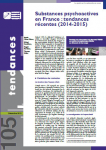 Substances psychoactives en France : tendances récentes (2014-2015)