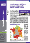 Les drogues à 17 ans : analyse régionale d’ESCAPAD 2014