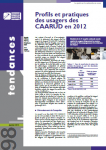 Profils et pratiques des usagers des CAARUD en 2012