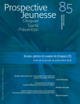 Comportements de santé à l’adolescence : quelles différences entre garçons et filles ?