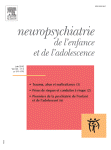 NEUROPSYCHIATRIE DE L'ENFANCE ET DE L'ADOLESCENCE, Vol.63 N°4 - Juin 2015 - Trauma, abus et maltraitance
