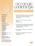 ALCOOLOGIE ET ADDICTOLOGIE, Vol 42 n°3 - Septembre 2020