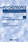 Recherche sur les psychothérapies des addictions. Comment y participer?